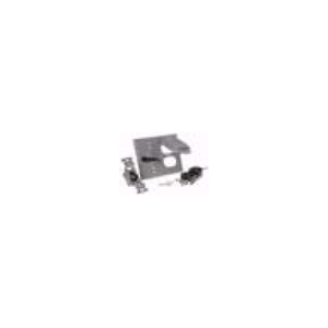 TWO GANG WEATHERPROOF DEVICE MOUNT COVER DUPLEX & SWITCH - ALUMINUM