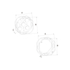 4" OCTAGONAL BOXES (1 1/2" DEEP) - STEEL