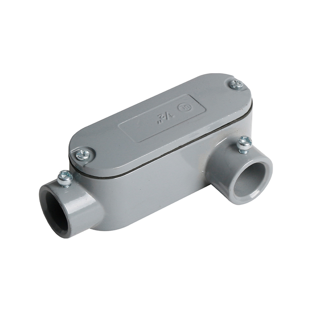 CONDUIT BODIES FOR E.M.T. SET SCREW TYPE WITH COVER & GASKET - ALUMINUM LL-50AECG-LL-400AECG