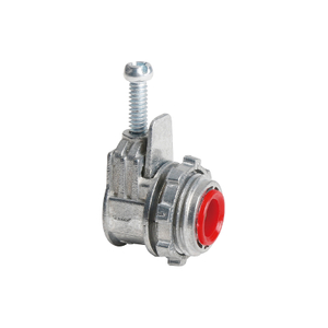 FLEX CONNECTORS - SADDLE TYPE - WITH INSULATED THROAT - ZINC DIE CAST