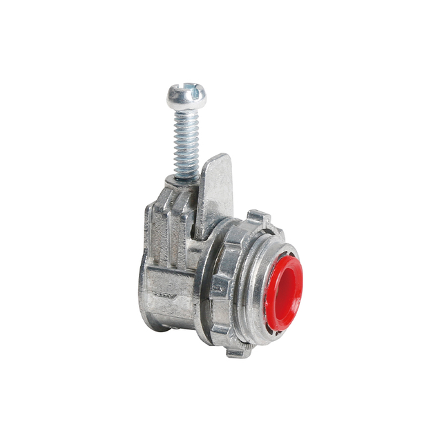 FLEX CONNECTORS - SADDLE TYPE - WITH INSULATED THROAT - ZINC DIE CAST