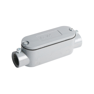CONDUIT BODIES FOR E.M.T. & RIGID SET SCREW TYPE WITH COVER & GASKET - ALUMINUM C-50AAE-C-200AAE