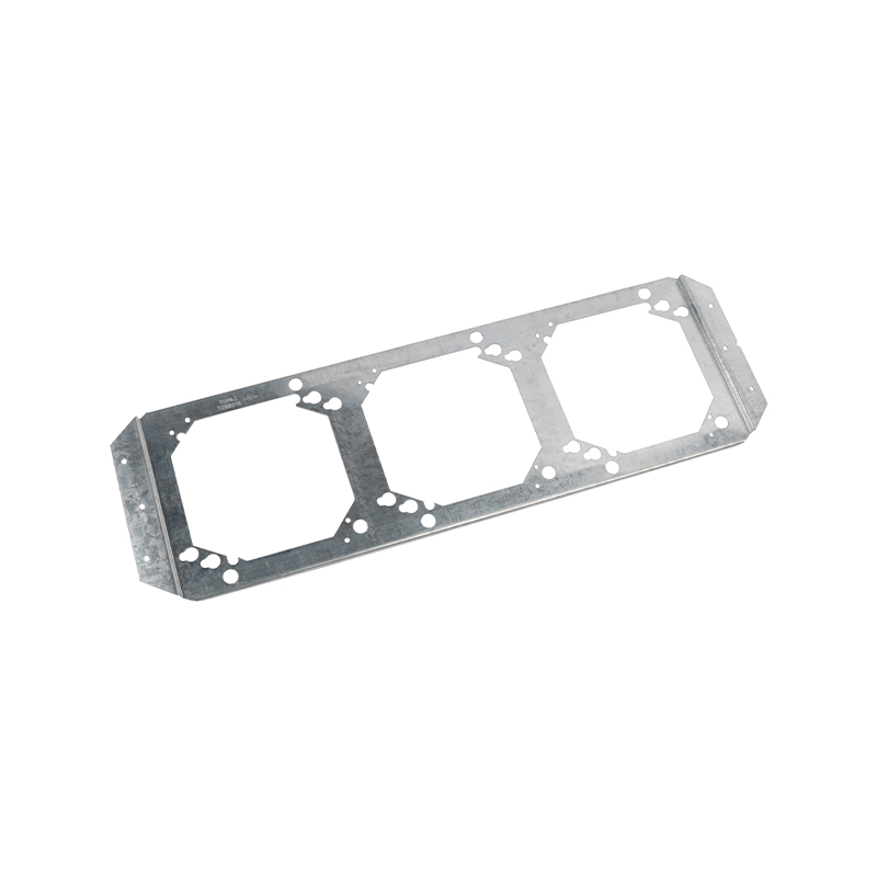 3 DEVICE RIGID BOX SUPPORT - GALVANIZED STEEL