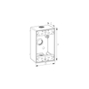 SINGLE GANG DEEP WEATHERPROOF BOX OUTLETS (3 HOLES) - ALUMINUM