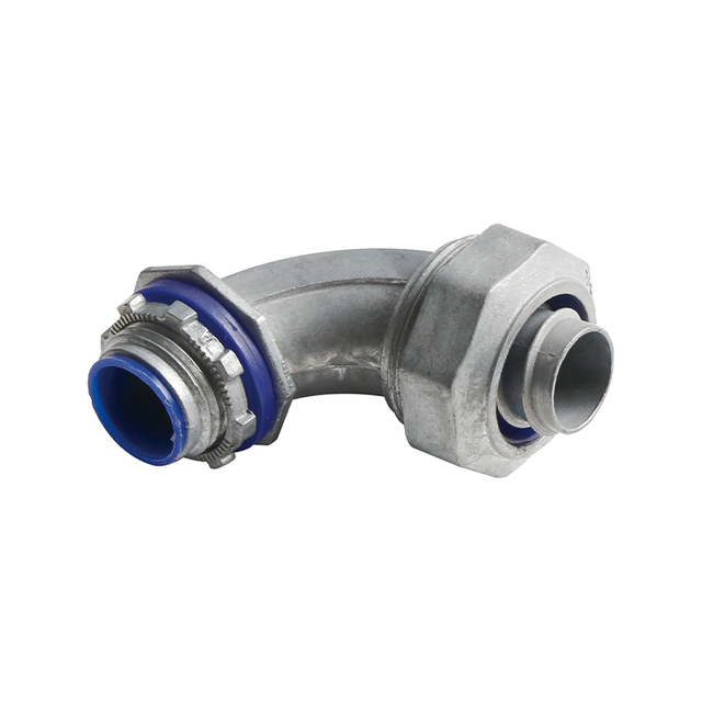 LIQUID-TIGHT CONNECTORS - 90° ANGLE - INSULATION - ZINC DIE CAST