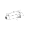 CONDUIT BODIES FOR E.M.T. & RIGID SET SCREW TYPE - ALUMINUM LL-50AA-LL-200AA