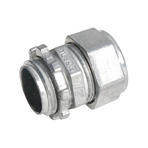 EMT CONNECTOR - COMPRESSION TYPE - ZINC DIE CAST