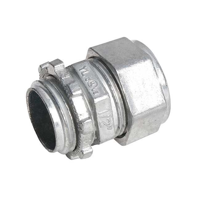 EMT CONNECTOR - COMPRESSION TYPE - ZINC DIE CAST
