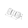 EMT COUPLINGS COMPRESSION TYPE RAINTIGHT - STEEL