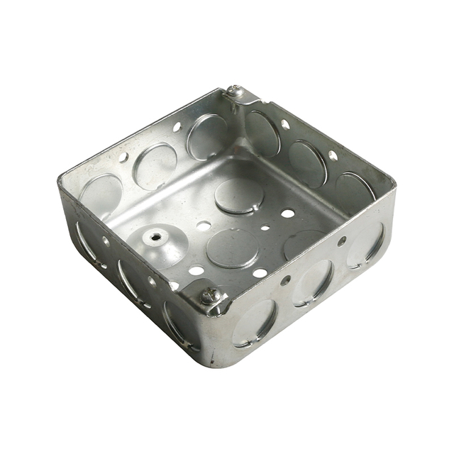 4" SQUARE BOXES (1 1/2" DEEP) - STEEL