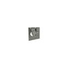 TWO GANG WEATHERPROOF DEVICE MOUNT COVER (2) 1.406" DIAMETER HOLES - ALUMINUM