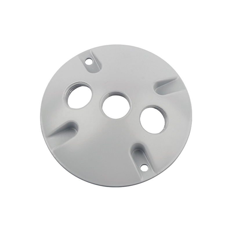 THREE TAPPED HOLE INCLUDE GASKET, SCREWS - ALUMINUM/ZINC