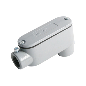 CONDUIT BODIES FOR E.M.T. & RIGID SET SCREW TYPE WITH COVER & GASKET - ALUMINUM LB-50AAE-LB-200AAE