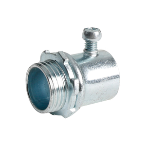 EMT CONNECTORS - SET SCREW TYPE - STEEL