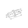 FLEX CONNECTORS - SCREW IN - ZINC DIE CAST