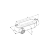 CONDUIT BODIES FOR E.M.T. & RIGID SET SCREW TYPE WITH COVER & GASKET - ALUMINUM LR-50AAE-LR-200AAE
