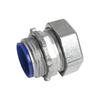 EMT CONNECTOR - COMPRESSION TYPE WITH INSULATING THROAT - ZINC DIE CAST