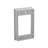 SINGLE - GANG - EXTENSION - 4 - 1/2" X 2 - 3/4" X 1" DEEP - ALUMINUM