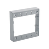 TWO - GANG EXTENSION - 4 - 1/2" X 4 - 9/16" X 1" DEEP - ALUMINUM
