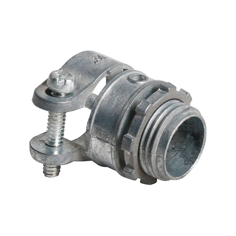 FLEXIBLE METAL CONDUIT SQUEEZE CONNECTOR - ZINC DIE CAST